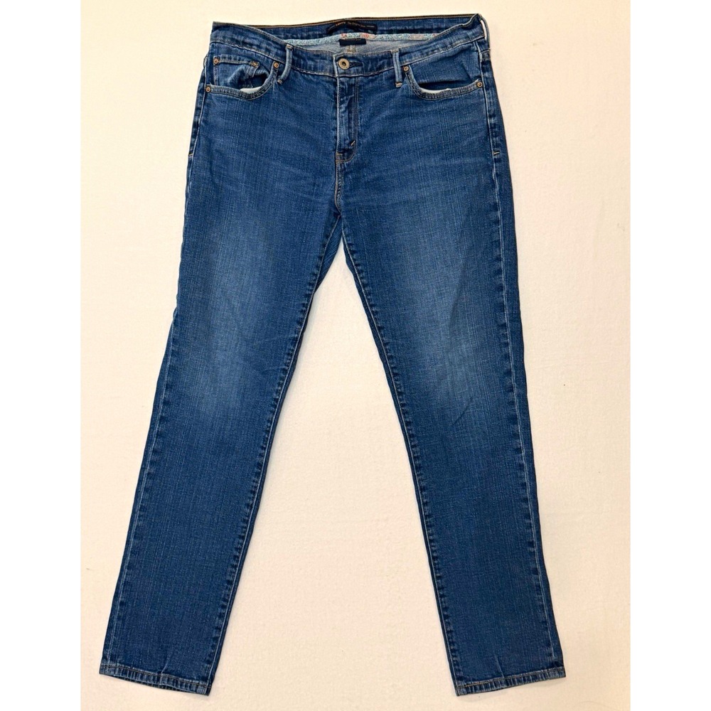 Levi's Women's Jeans Blue Medium Wash Denim 5-Pocket Size 8